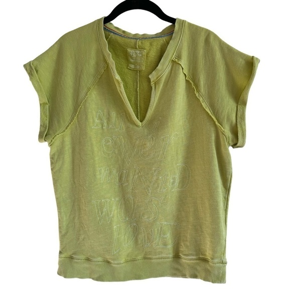 Scott Csoke for Anthropologie Sustainable Sweatshirt Top, Size XS - Picture 5 of 11